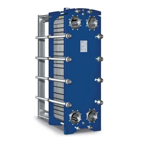 Cipriani szerelt lemezes hőcserélő DN80